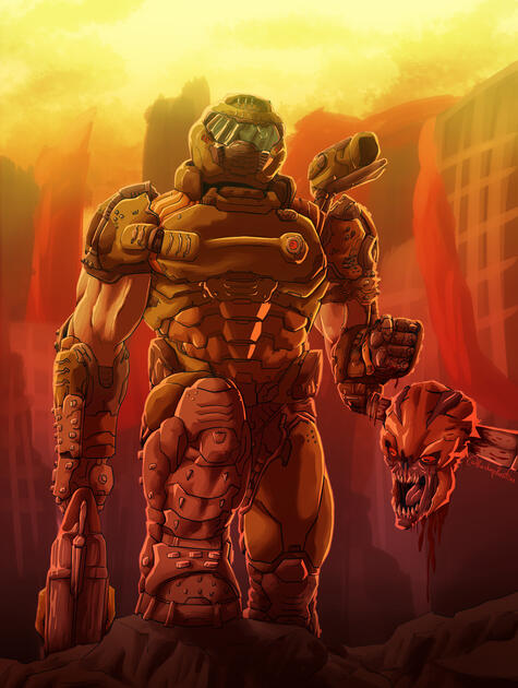DOOM Eternal Fan Art